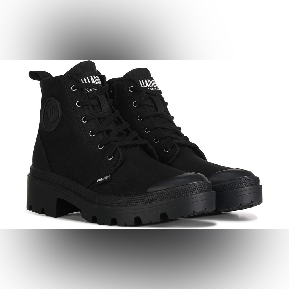 Palladium Pallabase Twill Sneaker Boot Black 8.5